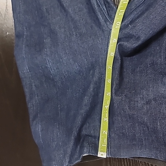 PILCRO FOR ANTHROPOLGIE HIGH RISE DARK WASH DENIM LEGGINGS, SZ 30 - Picture 13 of 14
